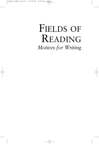 ﻿زمینه های خواندن: انگیزه های نوشتن