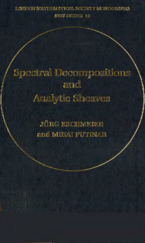 تجزیه طیفی و Sheaves Analytic