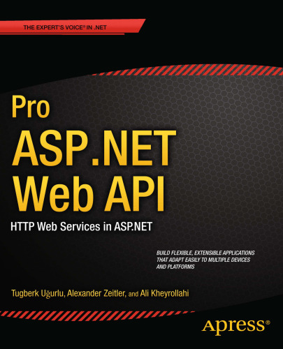 ﻿Pro ASP.NET Web API: خدمات وب HTTP در ASP.NET
