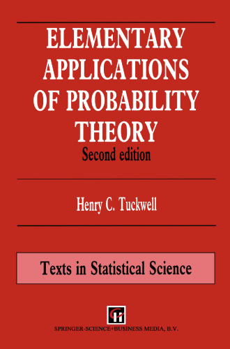 ﻿کاربردهای ابتدایی نظریه احتمال: با مقدمه ای بر معادلات دیفرانسیل تصادفی