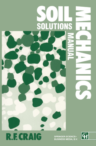 ﻿Soil Mechanics: Manual Solutions
