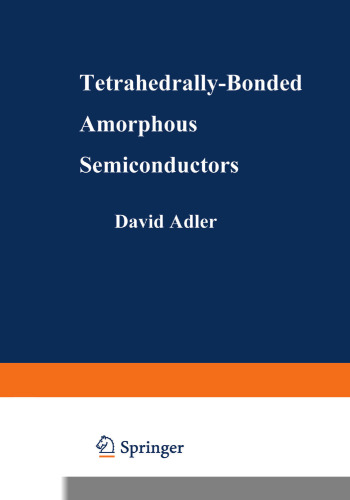 ﻿نیمه هادی های آمورف با پیوند چهار وجهی