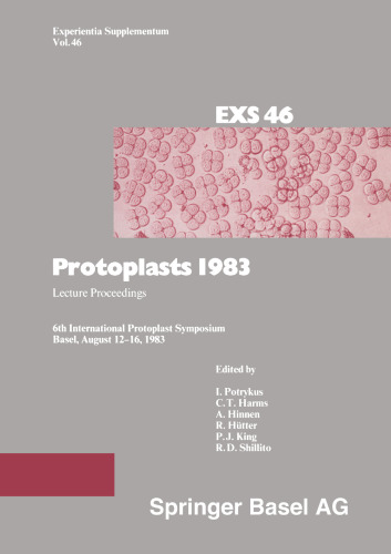 Protoplasts 1983: مقالات سخنرانی