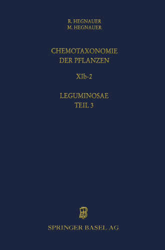 ﻿کموتاکسونومی گیاهان: جلد XIb-2: Leguminosae قسمت 3: Papilionoideae