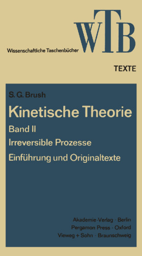 ﻿نظریه جنبشی II: فرآیندهای برگشت ناپذیر مقدمه و متون اصلی