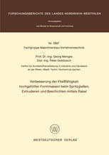 ﻿بهبود جریان پذیری ترکیبات قالب گیری بسیار پر شده در طول قالب گیری تزریقی، اکستروژن و پوشش با تیغه دکتر