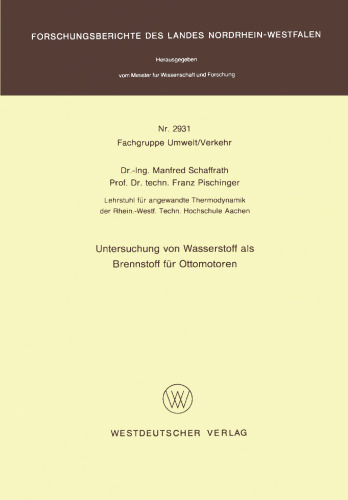 ﻿بررسی هیدروژن به عنوان سوخت برای موتورهای اتو