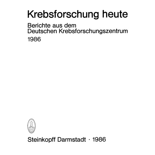 ﻿تحقیقات سرطان امروز: گزارش های مرکز تحقیقات سرطان آلمان
