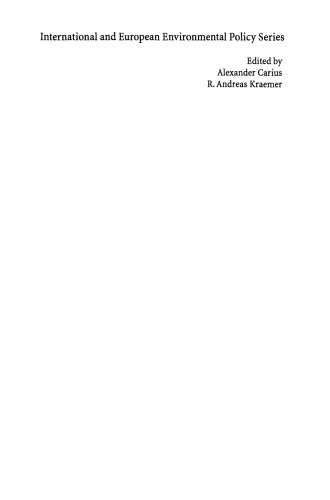 تغییر و امنیت زیست محیطی: چشم انداز اروپا