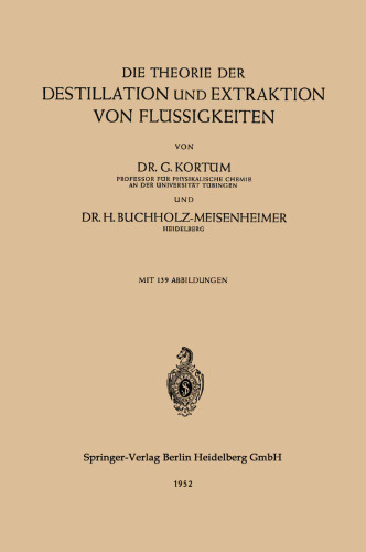 نظریه تقطیر و استخراج مایعات