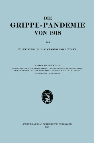 اپیدمیولوژی ، اتیولوژی ، پاتومورفولوژی و پاتوژنز آنفولانزا
