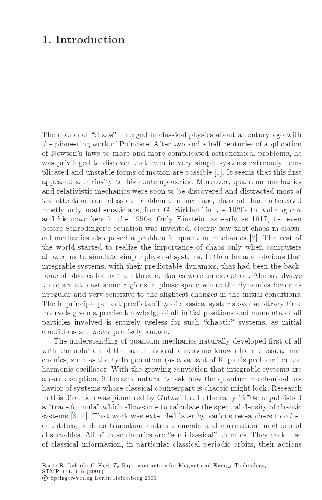 هرج و مرج کوانتومی منحرف و decoherence