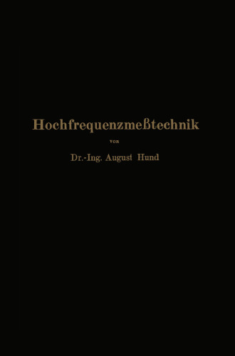 ﻿فن آوری اندازه گیری فرکانس بالا: مبانی علمی و عملی آن