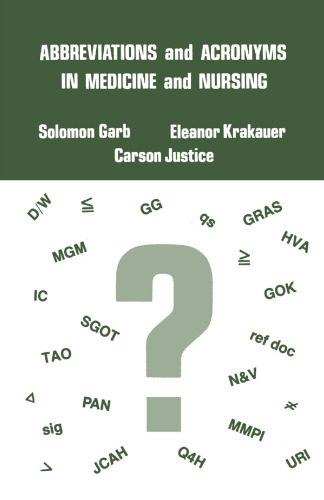 ﻿اختصارات و کلمات اختصاری در پزشکی و پرستاری