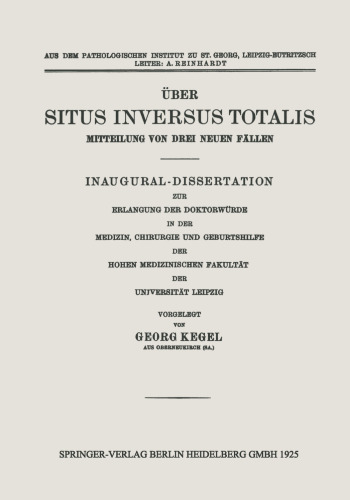 ﻿درباره Situs Inversus Totalis: ارتباط سه مورد جدید