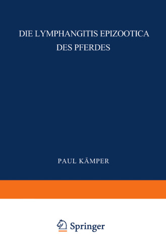 ﻿اپیزوتیک لنفانژیت اسب