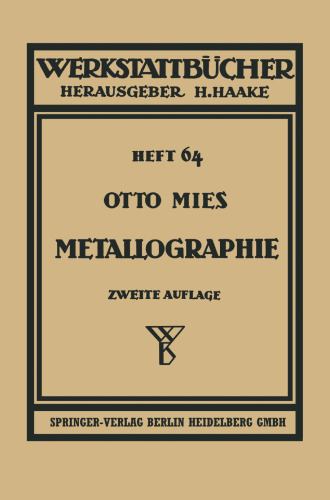 ﻿متالوگرافی: اصول و کاربردها