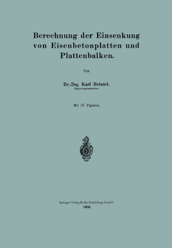 ﻿محاسبه فرونشست دال های بتن آرمه و تیرهای T