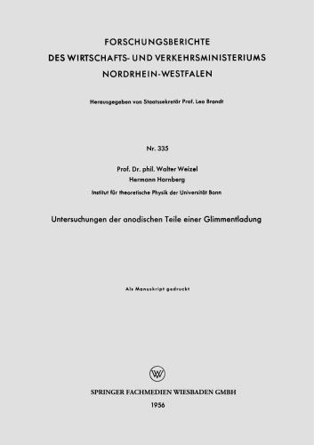 ﻿بررسی قسمتهای آندی تخلیه درخشان