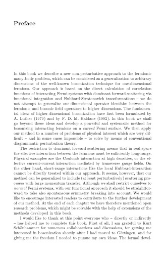 Bosonization از Fermions متقابل در ابعاد دلخواه