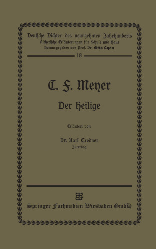 ﻿E. F. Meyer: The Saint