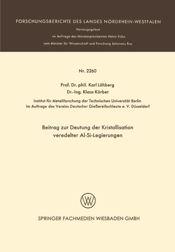 ﻿کمک به تفسیر تبلور آلیاژهای تصفیه شده Al-Si
