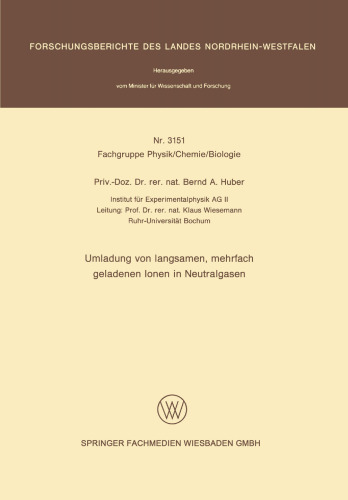 ﻿بارگیری مجدد یونهای شارژ آهسته و ضرب شده در گازهای خنثی