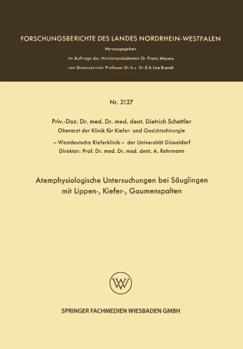 ﻿مطالعات فیزیولوژی تنفسی در نوزادان مبتلا به شکاف لب، فک و کام