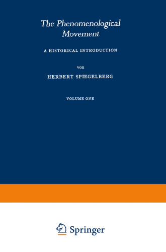جنبش پدیدارشناسی: مقدمه ای تاریخی