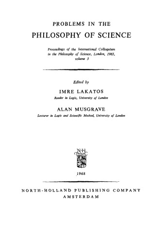 مشکلات در فلسفه علم