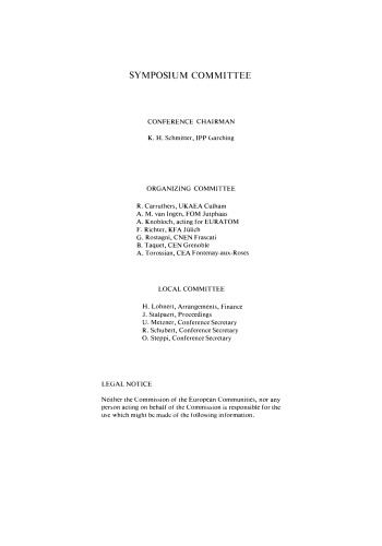 ﻿مجموعه مقالات نهمین سمپوزیوم فناوری همجوشی. Garmisch – Partenkirchen (FRG) ، 14 تا 18 ژوئن 1976