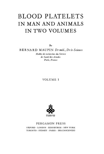 ﻿پلاکت های خون در انسان و حیوانات