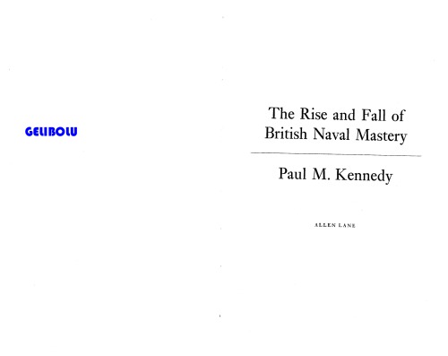 ﻿ظهور و سقوط تسلط نیروی دریایی بریتانیا
