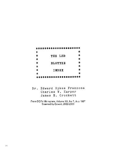 ﻿تصاویر LSD Blotter