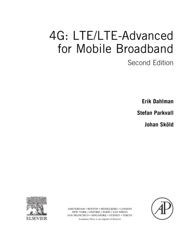 ﻿4G: LTE / LTE-Advanced برای پهن باند موبایل