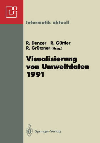 تجسم داده های محیط زیست 1991: کارگاه دوم Schloss Dagstuhl، 26-28. نوامبر 1991