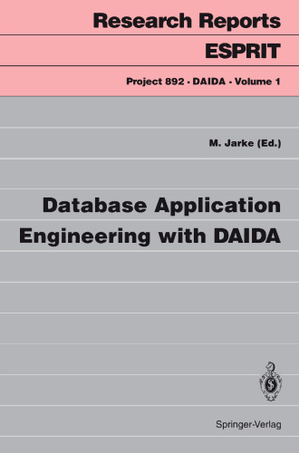 ﻿مهندسی برنامه پایگاه داده با DAIDA