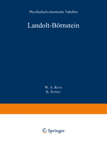 ﻿Landolt-Börnstein: جداول فیزیکی-شیمیایی، جلد تکمیلی 3، قسمت 3b