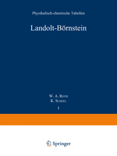 ﻿Landolt-Börnstein: جداول فیزیکی و شیمیایی، مکمل جلد 3، قسمت 2b