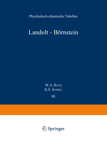 ﻿Landolt-Börnstein: جداول فیزیکی-شیمیایی