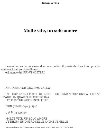 ﻿زندگی های زیاد، یک عشق