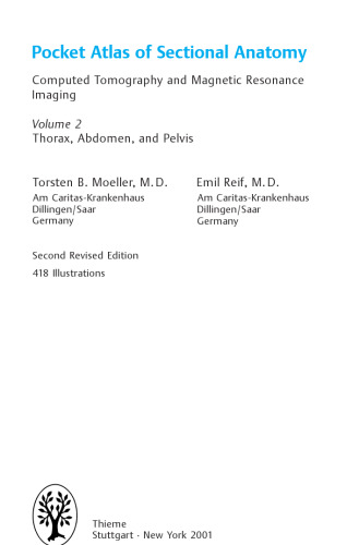 ﻿اطلس جیبی CT و MRI آناتومی مقطعی