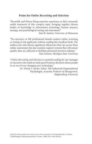 ﻿استخدام و انتخاب آنلاین: نوآوری در کسب استعداد