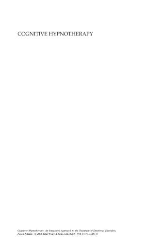 ﻿هیپنوتیزم شناختی: رویکردی یکپارچه برای درمان اختلالات عاطفی