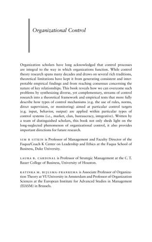 ﻿کنترل سازمانی