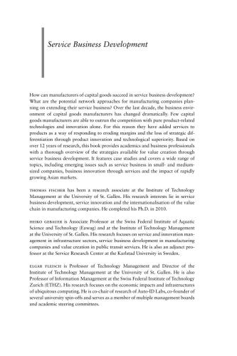 ﻿توسعه تجارت خدمات: استراتژی های ایجاد ارزش در بنگاه های تولیدی