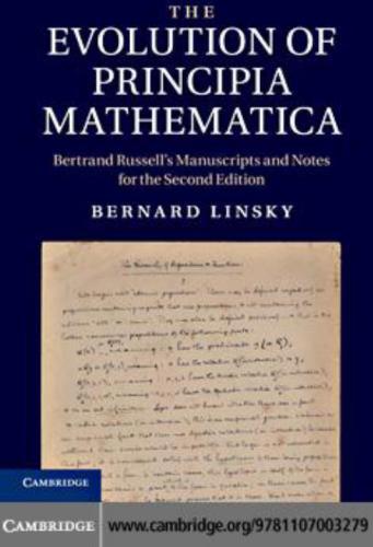 تکامل Principia Mathematica: نسخه های خطی و یادداشت های برتراند راسل