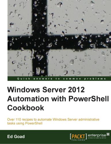 ﻿اتوماسیون ویندوز سرور 2012 با کتاب آشپزی PowerShell