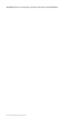 ﻿حفظ هوای سنگ و سنگ طبیعی: مجموعه مقالات کارگاه ISRM W3، مادرید، اسپانیا، 14 ژوئیه 2007