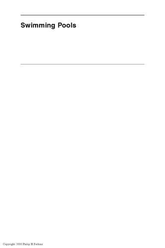 ﻿استخرهای شنا: طراحی و ساخت، ویرایش چهارم